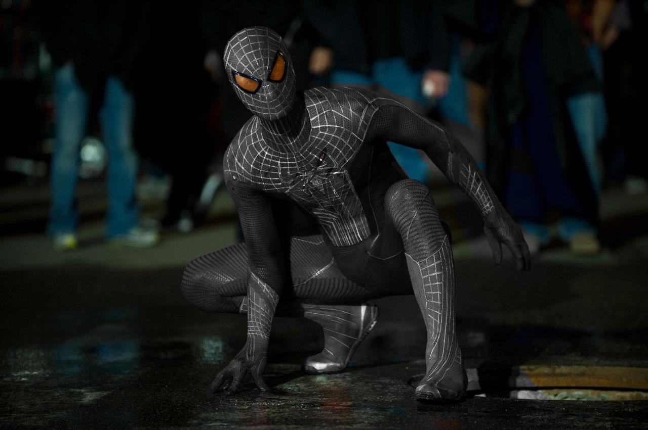 The amazing Spider-man черный костюм